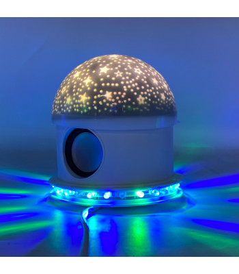 LED disku bumba ar BLUETOOTH un gaismām STAR