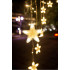 Ziemassvētku vītne - zvaigznes (136 gaismas diodes)