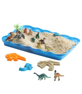 Kinētiskās smiltis un formulu dinozauri