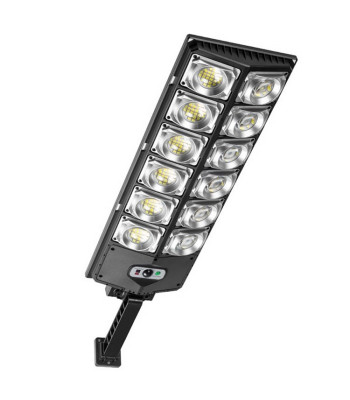 LED ielu apgaismojums ar saules paneli un vadības paneli W789A-6