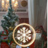 LED logu apdare &quot;Snowflake&quot;, silta gaisma