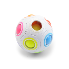 Futbola kuba burvju varavīksnes bumbas puzzle spēle
