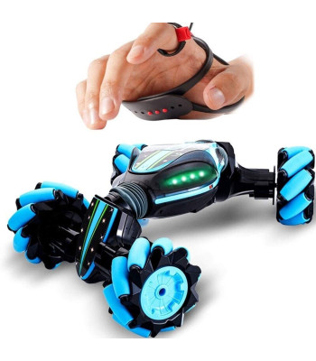 Rotaļlietu mašīna, ko vada ar roku kustībām