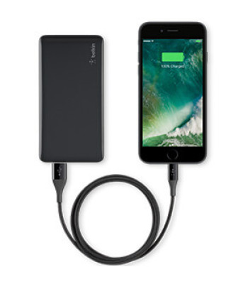 Ātrās uzlādes pārnēsājamais lādētājs - Power bank Belkin iPhone un iPad
