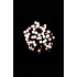 Ziemassvētku LED vītnes matētas - burbuļi 100led 8,5m