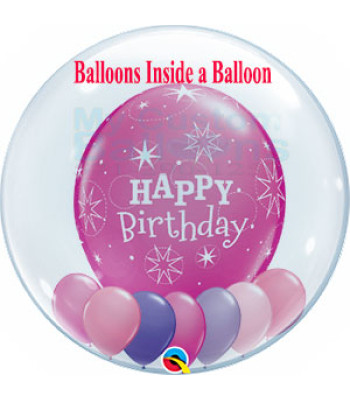 Dzimšanas dienas baloni Balons balonā