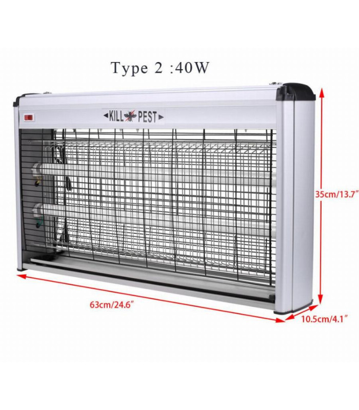 Lampa pret odiem un citiem kukaiņiem Kaitēkļu iznīcinātājs 40W