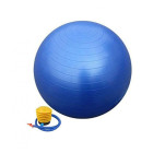 Zila vingrošanas bumba ar pumpi 65 cm