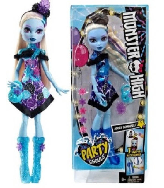 Monster High® leļļu ballītes briesmonis Abbey Bominable FDF12