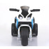 Trīsriteņu bērnu zils motocikls BMW S1000R / JT5188