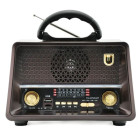 Retro radio atskaņotājs ar MP3 un saules lādiņu YG-227US-BT