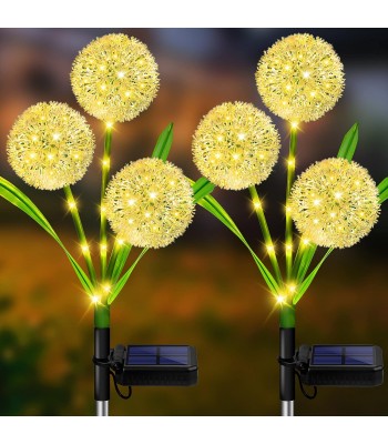 Saules dārza LED gaismas - ziedi 2 gab.