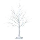 Dekoratīvais koks bērzs 90cm - LED lampas 24V