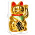 Ķīniešu kaķis ir zeltains