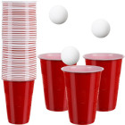 BEER PONG komplekts - BEER PONG spēle - 50 tases Ruhha 21232