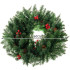 Ziemassvētku rotājumu durvju vainags Dekoratīvs dekoratīvs ornaments 60 cm biezums XXL