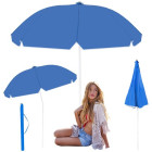Pludmales/dārza lietussargs Mallorca 2,4 m zils