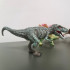 Rotaļlietu komplekts no dinozauru figūrām ar kustīgām daļām - 6gab.