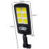 Saules lampa 120 LED Izoxis 19443.g