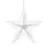 Ziemassvētku LED dekorācija - vītne Zvaigznes un sniegpārslas 5,4m