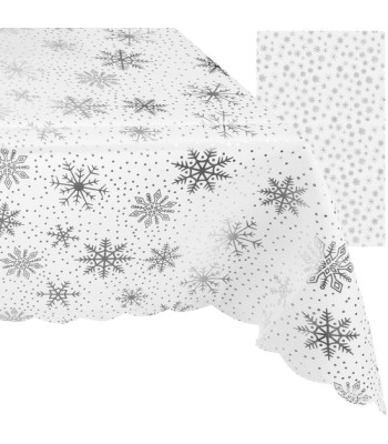Ziemassvētku galdauts - Snowflakes, 220x140cm 