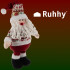 Ziemassvētku vecītis - teleskopisks 95cm Ruhhy 22340