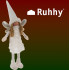 Feja - balta Ziemassvētku figūra Ruhhy 22342