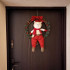 Ziemassvētku vainags uz durvīm - elfs 22350