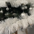 Ziemassvētku eglītes vītne - balta 6 g. 22307