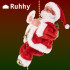 Ziemassvētku vecītis uz virves - Ziemassvētku rotājums Ruhhy 22502