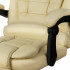 Biroja krēsls ar kāju balstu - balts Malatec 23287
