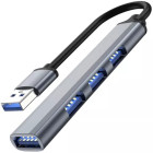USB HUB — 1 ports 3.0 + 3 pieslēgvietas 2.0 Izoxis 23316