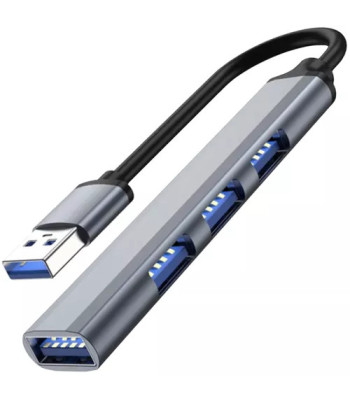 USB HUB — 1 ports 3.0 + 3 pieslēgvietas 2.0 Izoxis 23316