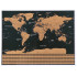 Pasaules karte — momentloterijas kartīte ar karogiem 23443