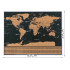Pasaules karte — momentloterijas kartīte ar karogiem 23443