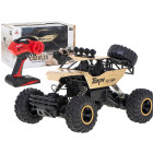 RC auto Rock Crawler 1:12 4WD METAL zelta krāsā