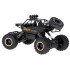 RC auto Rock Crawler 1:12 4WD METAL melns