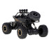 RC auto Rock Crawler 1:12 4WD METAL melns