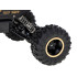 RC auto Rock Crawler 1:12 4WD METAL melns