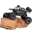 RC auto Rock Crawler 1:12 4WD METAL melns