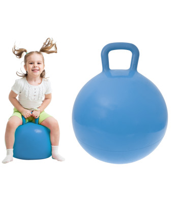 Ķengurs lecama bumba 45cm zila