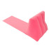 Pludmales paklājiņš ar piepūšamu muguru rozā krāsā
