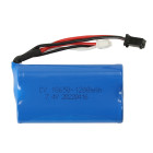 Daļa no WLtoys 104310 7.4V 1200mAh akumulatora