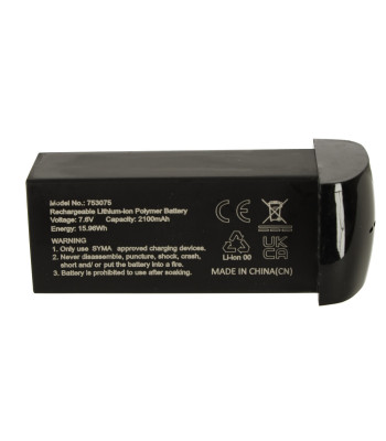 Syma W3 drona daļa 7.6V 2100mAh akumulators