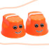 Balansējošās sandales bērniem 2gab. oranža krāsa