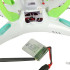 Syma X5HW 2,4 GHz RC bezpilota Wi-Fi kamera, balta