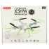 Syma X5HW 2,4 GHz RC bezpilota Wi-Fi kamera, balta