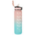 Ūdens pudeles baloniņš 1l rozā un zilā krāsā