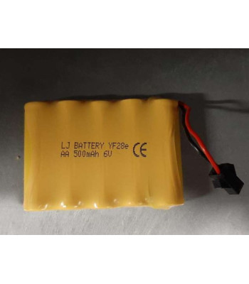 Part RC Drift bezceļa akumulators 6V 500mah