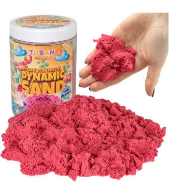 TUBAN Dynamic Sand 1kg rozā krāsā